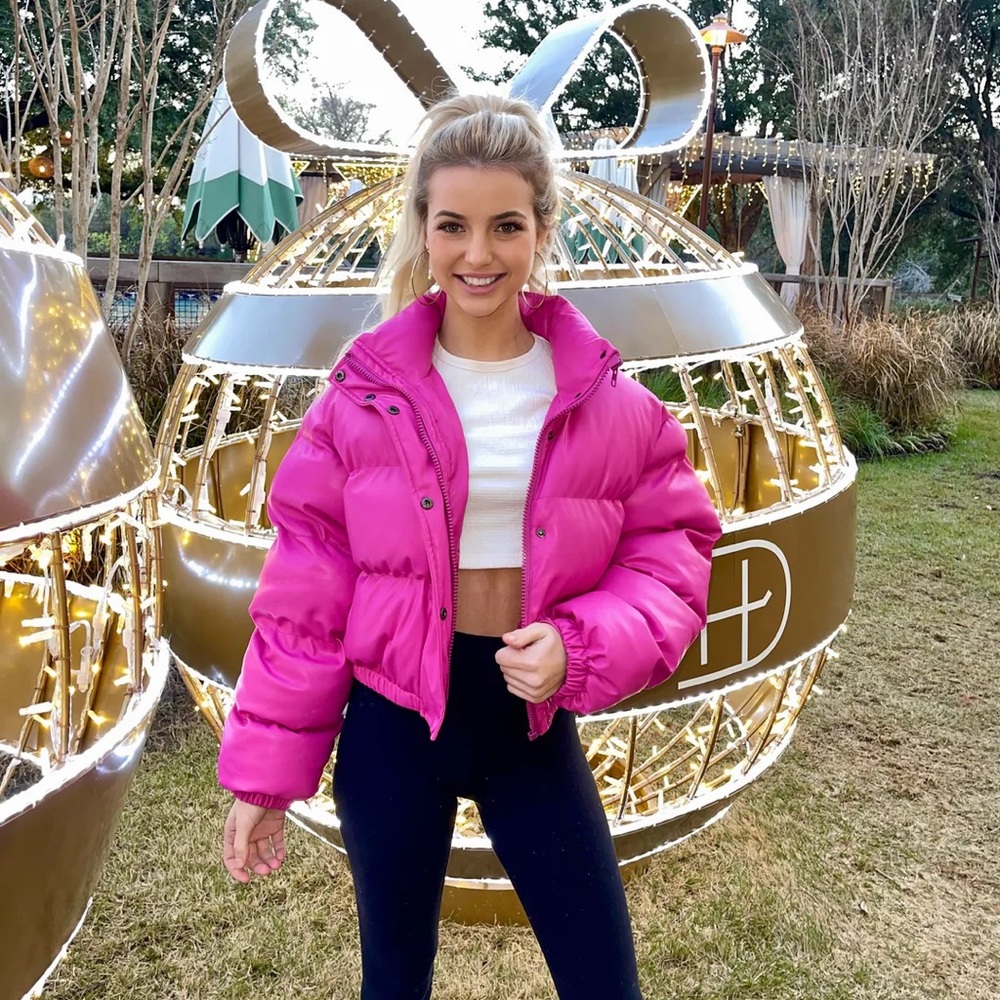 Pink Puffer Jacket
